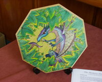 Sue Mason  - dragon plaque 2